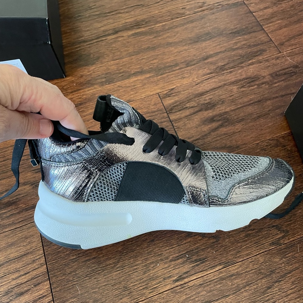 Donna Karan sneakers.